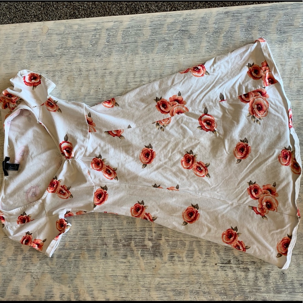 Floral swing dress
